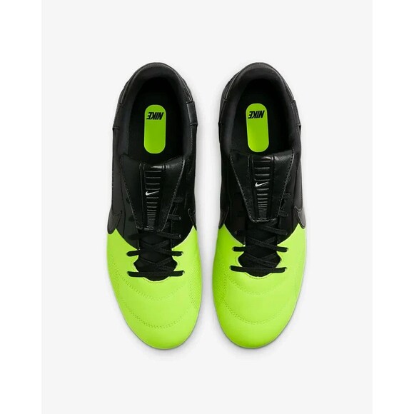 Nike Premier 3 Firm-Ground Soccer Cleats Black Volt Men Size 6.5 AT5889-009 - Picture 3 of 8